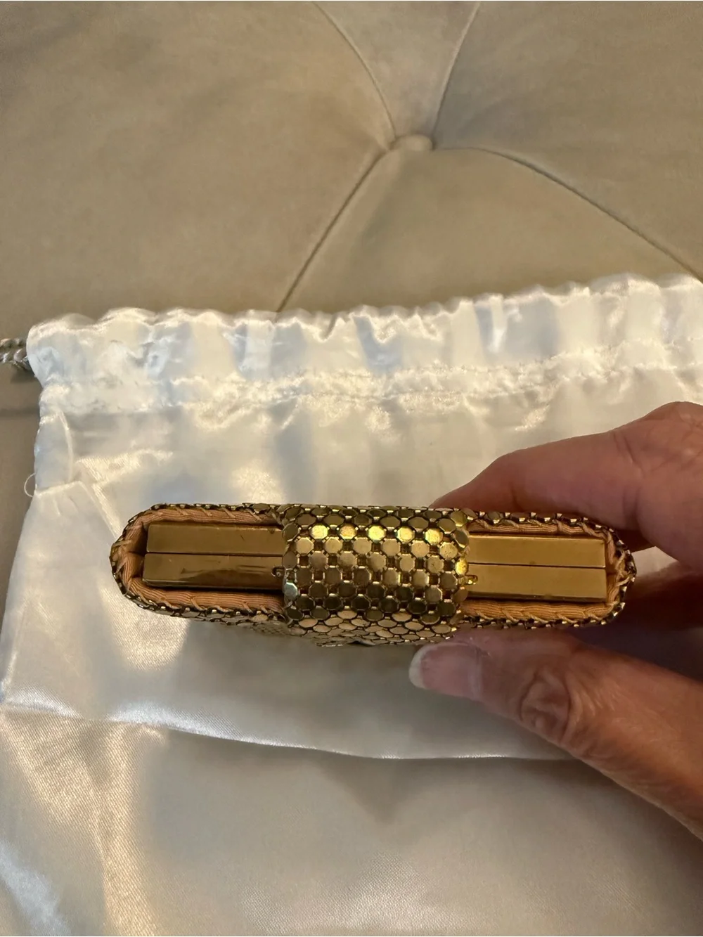 Vintage Whiting & Davis Powder Compact